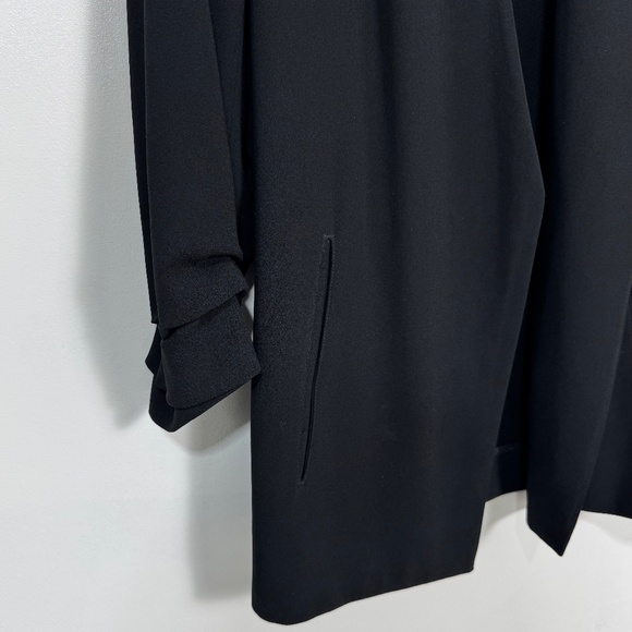 Babaton Power Hip Blazer Open Front Blazer Black Size 4 - Picture 8 of 14